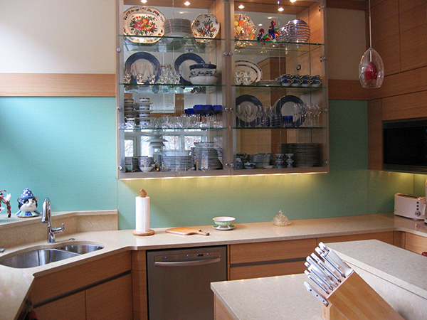 Kitchen Glass Design : Why Choose Glass Front Kitchen Cabinets