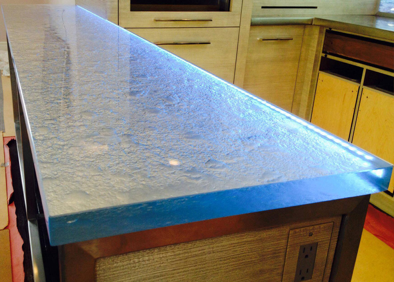 Why Choose Glass Countertops, Recycled Glass Vanity Top